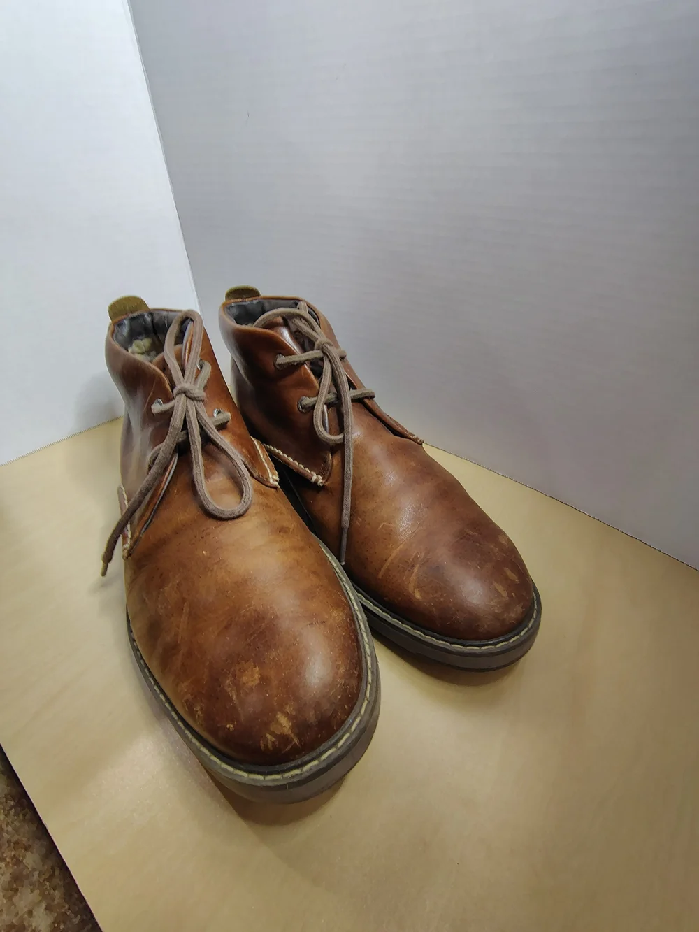 Sperry Tan Leather Chukka Boots